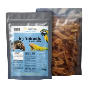 IryAnimals Jumbo 120g — Répteis e Aves 3 em 1 — frente e verso